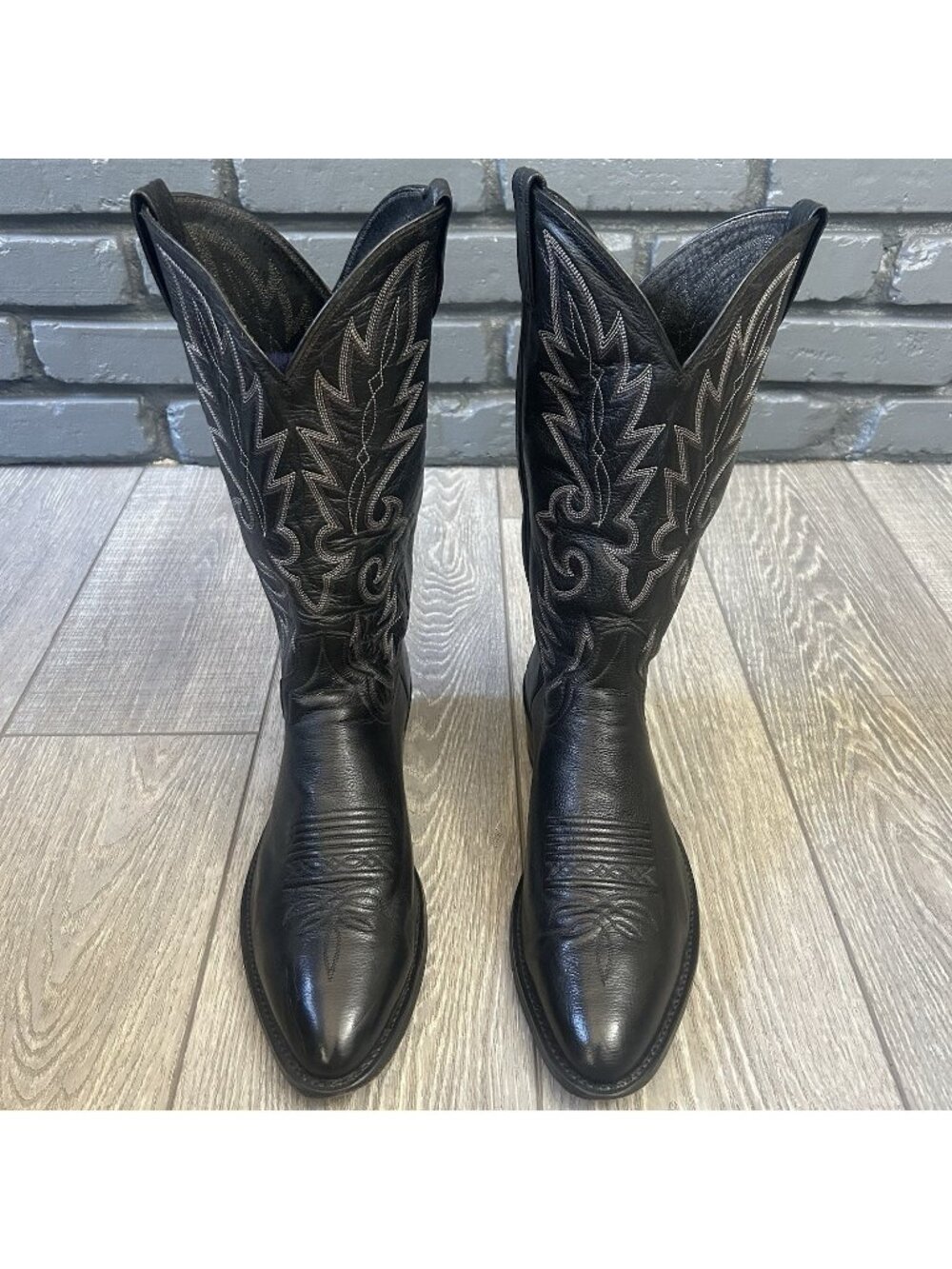 Dan Post 110R Black Western Cowboy Boots Mens 11 D